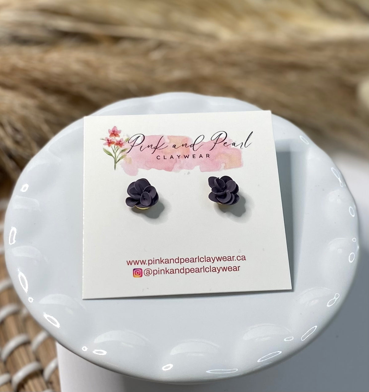 Mini Floral in Dark Purple