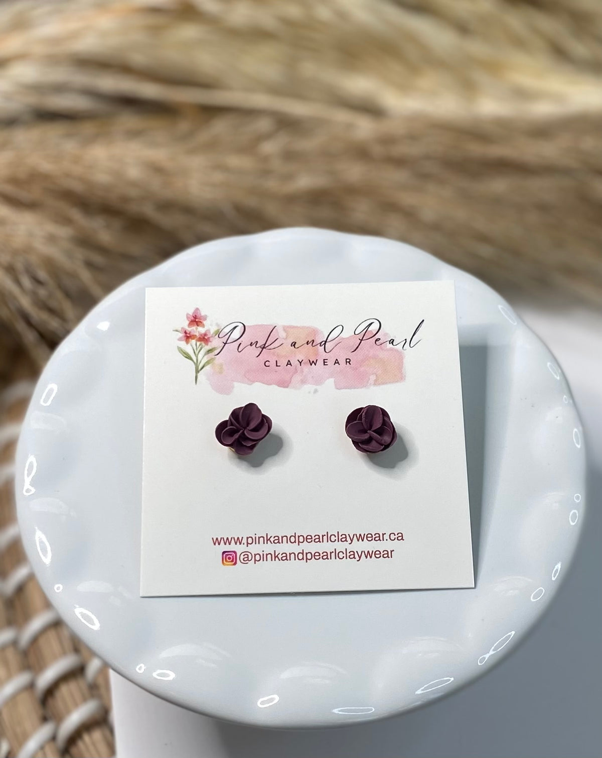 Mini Floral in Plum