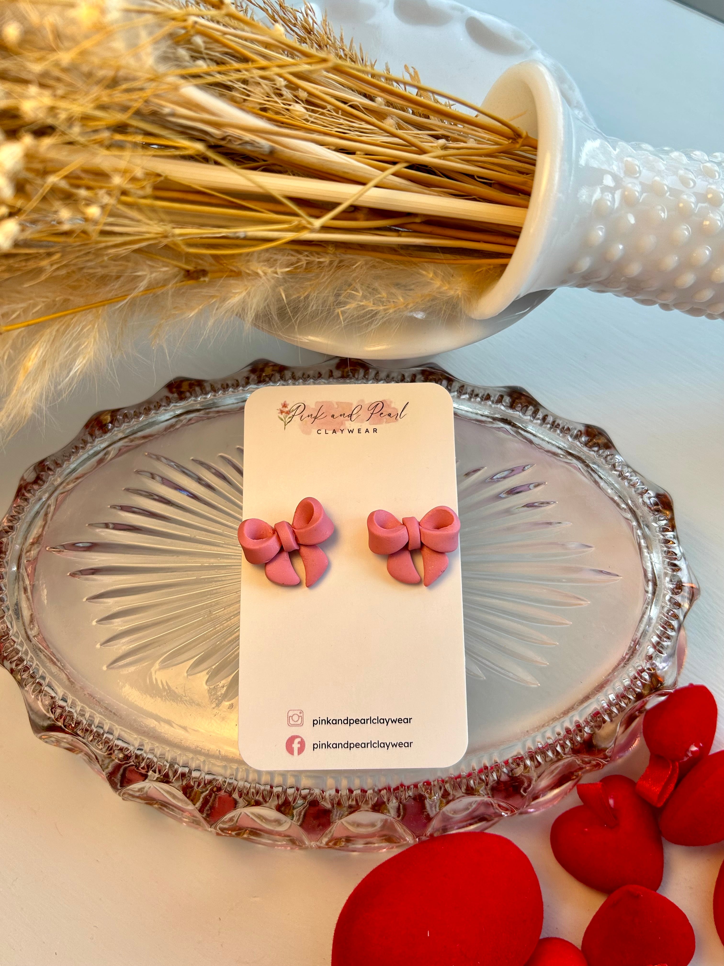 Pretty in Pink Studs