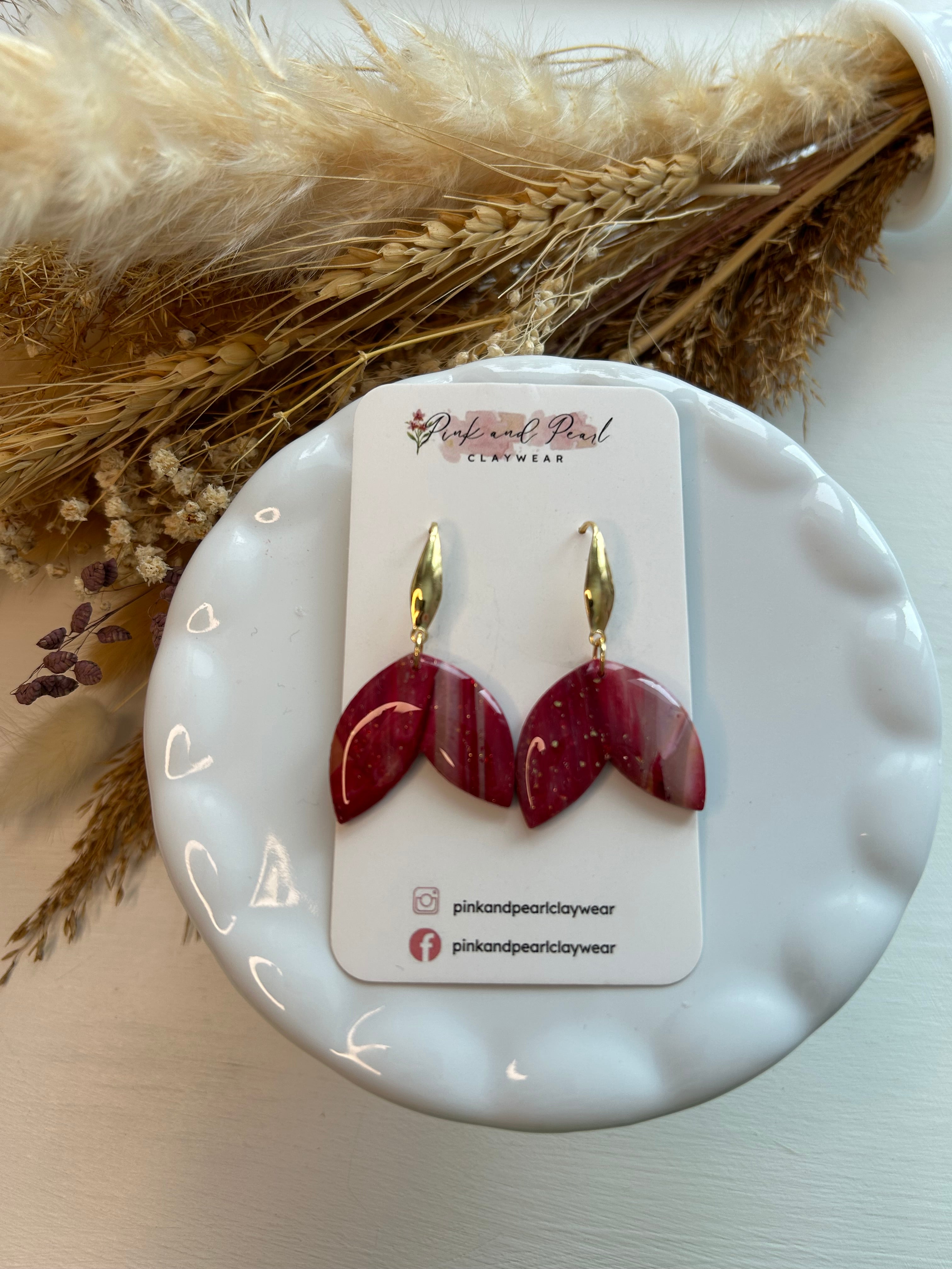 The Eileen in deep raspberry