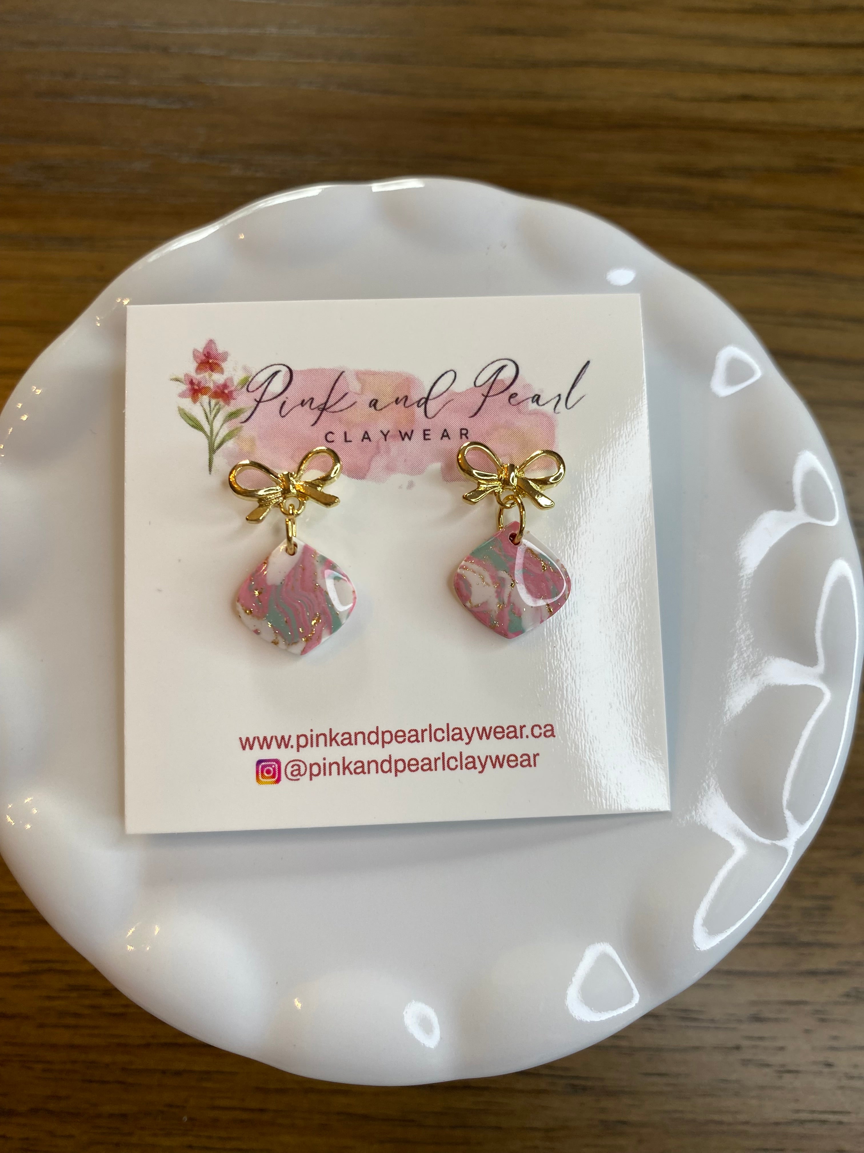 Strawberry cream dangles